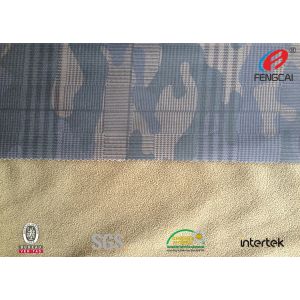 Paper Printing 3 Layer Microfiber Fleece Fabric With Medium TPU Membrane For
