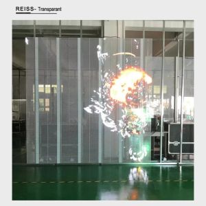 Indoor Transparent Glass LED Display , Transparent LED Panel Ultra Thin
