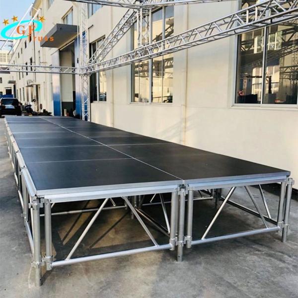 Quality Plexiglass Portable Aluminium Stage Platform 1.22*1.22M wholesale