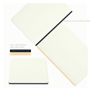 New Design Bamboo Charcoal Wood Veneer Waterproof And Moisture-proof Interior