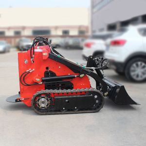 EPA Certified Farm Construction Mini Skid Steer Loader with High Operating Efficiency