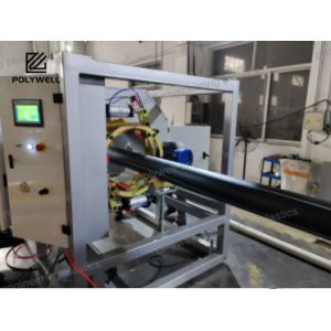 Mpp PE PPR UPVC Plastic Composite Corrugated Pipe WPC Profile Extrusion Making