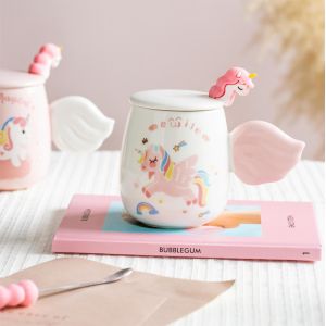Ceramic Unicorn Mug with USB Heating Base 300ml