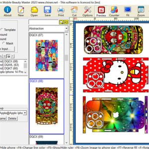 1 Year Warranty Mobile Skin Cutter Daqin Design Program Cameo 4 Plotter Mobile