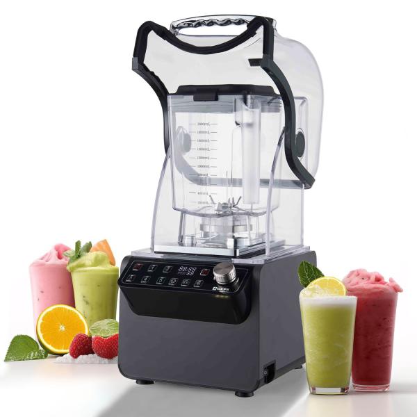 2.5HP Blender 220V Professional Ice Crusher Blender With Smart Programmable DIY