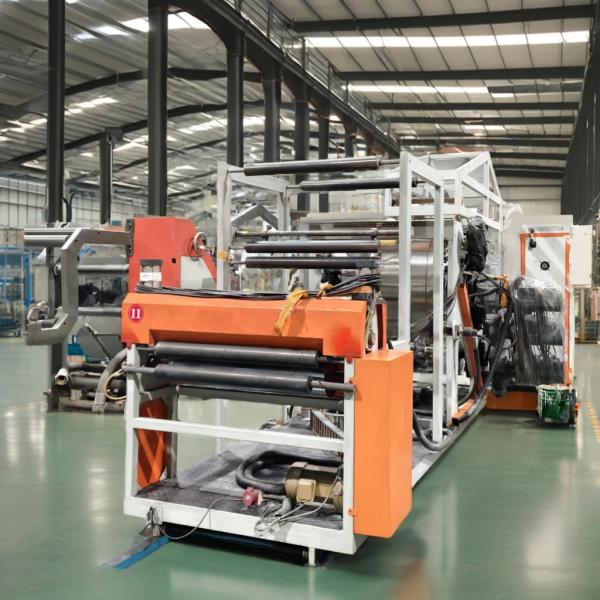 High Efficiency Plastic Extruder Machine with 380V Power Supply and PLC Control