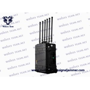 Cheap 600W Military Waterproof Drone RF Signal Prison Jammer High Power WIFI5.8G GPS Cell Phone Signal Jammer for sale