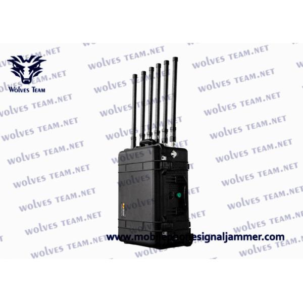 600W Military Waterproof Drone RF Signal Prison Jammer High Power WIFI5.8G GPS