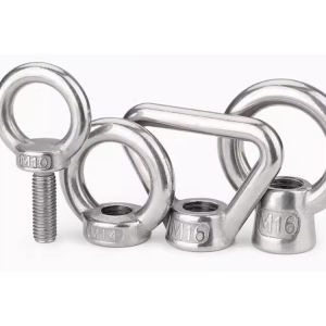 M10 M16 Stainless steel eye Nuts SS 304 SS 316 A2 A4-80 eye bolt with nuts