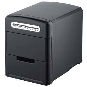 Black Silver Counter Top LED Touch Portable Mini Ice Maker Stainless Steel