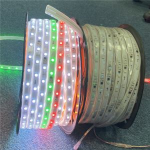50m spool Programmable RGB led strip with IC built-in SMD5050 high brightness