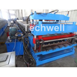Tile Sheets & Roof Cladding Sheets Double Layer Roll Forming Machine With