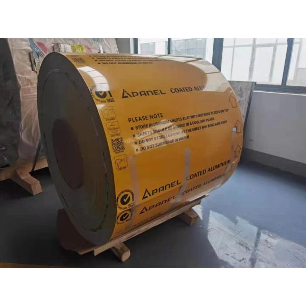 Quality AA5052  H38  1.5MM  Prepainted Aluminium Coil for Rail Transit Applications wholesale