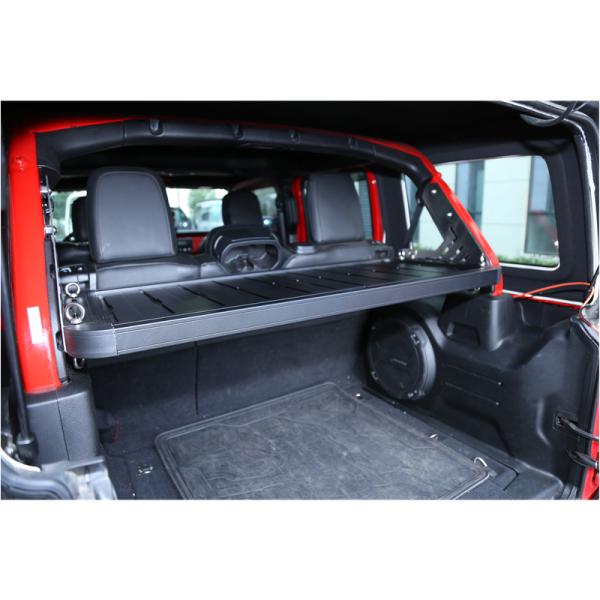 Quality Powder Coating Surface Sturdy and Easy to Install Rack for Jeep Wrangler Rear Cargo Area wholesale