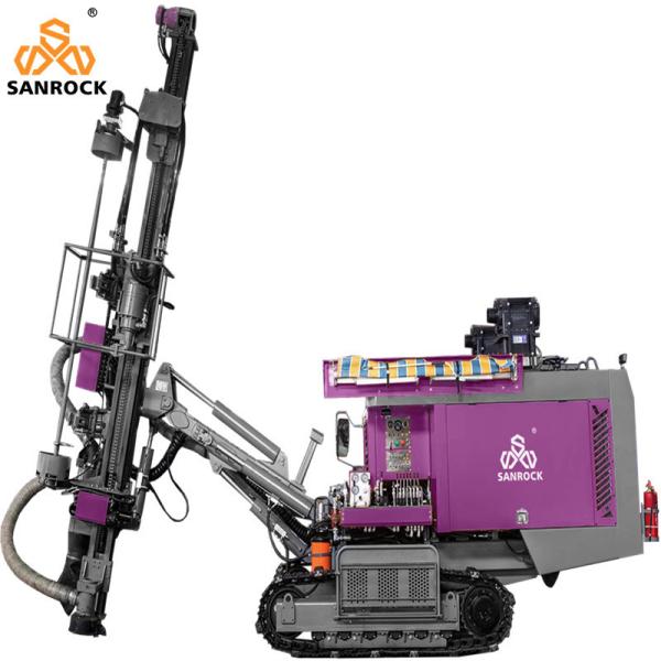 8900*2250*2650MM Hydraulic Drilling Rig Travelling Speed 1.5-3 km/h for Mining