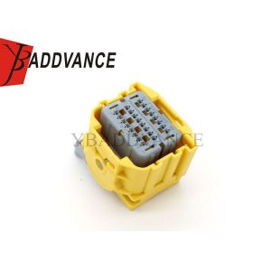 24 Pin Yellow TE Connectivity AMP Connectors With Terminals