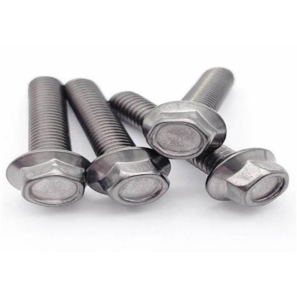 Quality M15 ASTM A453 18-8  Hex Hexagon Head  Flange Metal Bolt Full Partial Thread  DIN6921 wholesale