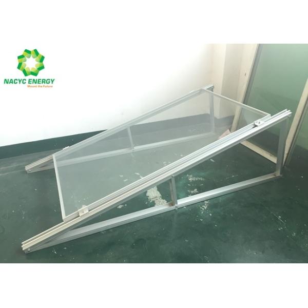 Quality Ballasted Or Ballasted Free Flat Roof Solar Mounting System Simple Design Fast Installation wholesale