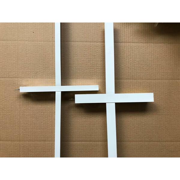 Quality Smooth Surface T Grid Ceiling System Galvanized Strip Steel Material wholesale