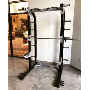 Multi-Functional Foldable Steel Power Cage Squat Rack Home Gym Equipment for