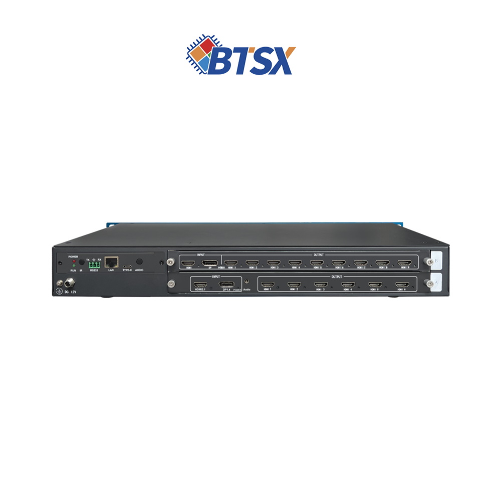 Extended Display Modes and RS232 Control Interface Video Wall Controller with