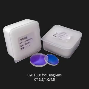 Fused Silica D20 F800 CT4.0 Laser Welding Focusing Lens for CQWY Qilin WSX