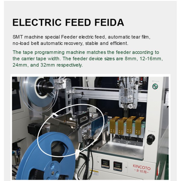 Full Automatic KA42-2000 Tape to Tape IC Programmer High Efficiency Chip Programming Machine For Automotive Electronics IoT Semiconductor Factory