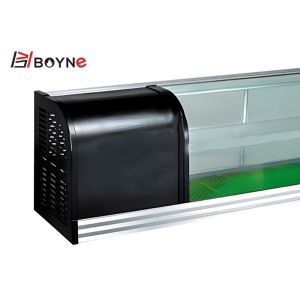 Restaurant Cake Display Case Single Layer Sushi Fridge Cabinet