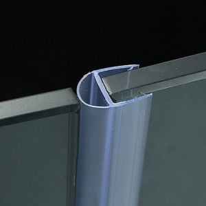 12mm Glass Door Pvc Seal Strip Clear With 2.2 Meters Length
