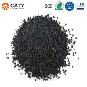 Free-Worry Certification Black Tyre SBR Rubber Granules for Football Field Grass