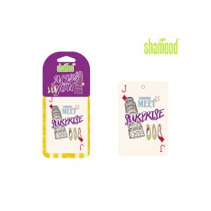 Promotional Customized Design Car Air Freshener Paper Custom Shape Hanging