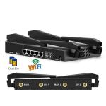 Gigabit Ethernet Carrier Aggregation 4G Multi Sim Card Bonding Router Wireless