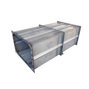 Cheap Custom Sheet Metal Fabrication Bracket for Q235 Steel Frame and Outdoor Protection for sale