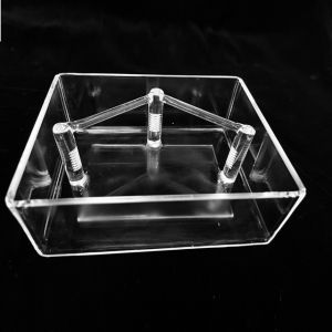 High Purity Quartz Wafer Cleaning Tank Low Hydroxyl High Temperature Resistance