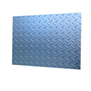 Diamond Embossed Galvanized Gi Chequered Plate With Many Pattern In Stock