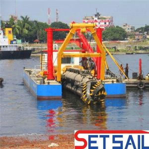 Cheap 200m3/H Cutter Suction Dredger with Hydraulic Diesel Engine Capacity and Performance for sale