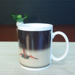 Custom Diversity Ceramic Unique Coffee Mugs Temperature Changing Coffee Mugs