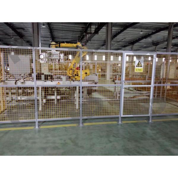 Quality OEM Extrusions Structural Aluminum Profiles 4040 Assembly Line Robot Fence wholesale
