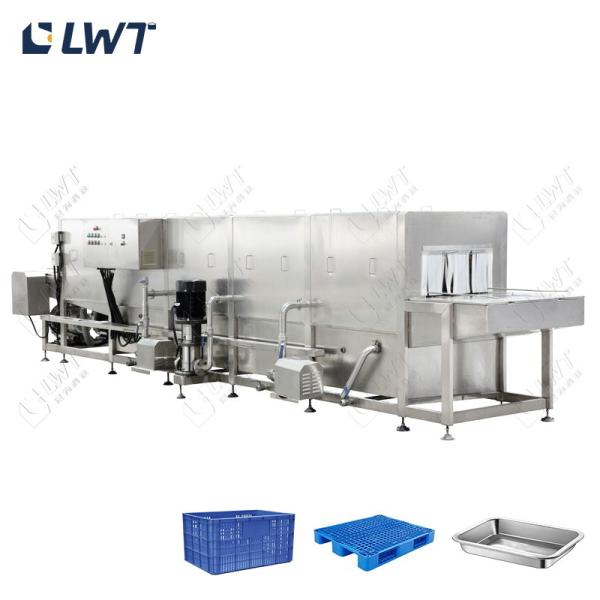 Quality Turnover Crate Washing Machine Pallet Spray Cleaning Machine wholesale