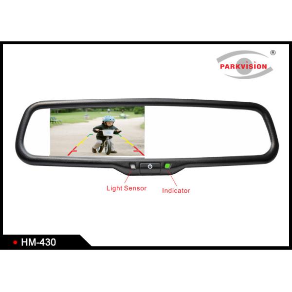 Quality RGB Car Rearview Mirror Monitor With Backup Camera , Car Mirror Camera System wholesale