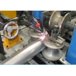 High Accuracy 6-32mm Automatic Tube Mill Ss Pipe Manufacturing Machine 10m/min