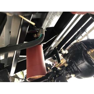 Gasoline Three Wheel Cargo Van Motorcycle with Tire Size 5.0-12 and Curb Weight