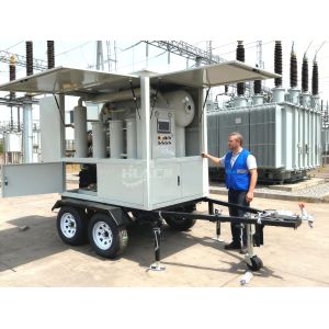 ≤0.4 Mpa Mobile Oil Purifier for Heavy Duty Temperature Range 20-80C Automatic