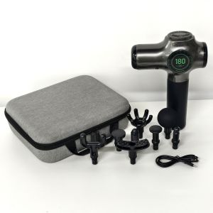 Professional Powerful Massage Gun with 99-Speed and 8 Massage Heads LCD Touch
