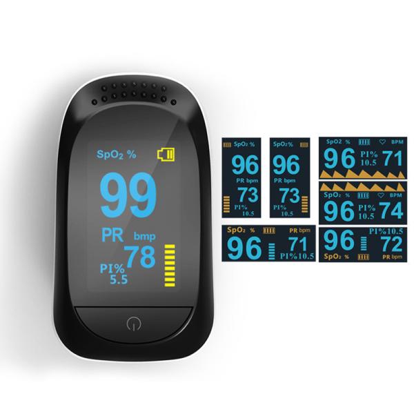 Quality Mini Portable Handheld Pulse Oximeter for Fast Blood Oxygen Saturation Monitor Measurement wholesale