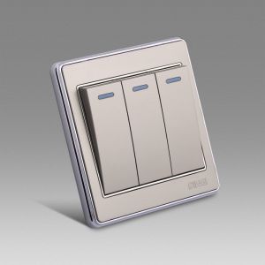 GNW56BK Hot China British Style Wall Switch ,tactile switch led illuminated