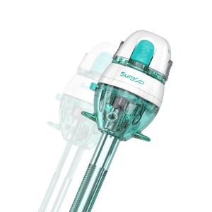 Double Seal Transparent Plastic Tip Laparoscopic Trocar Single Use Model