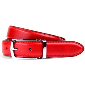 Lightweight Womens Genuine Leather Belt 2.8cm Width With Contrast Color Edge
