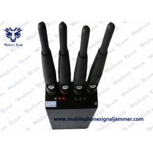 Portable High Power Signal Jammer 5 - 30 Meters Efficient Avoid Sparkling