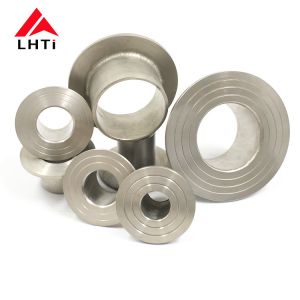 ASTM B363 WPT2 Titanium Pipe Lap Joint Stub End Cap Fitting